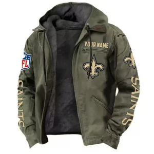 Football Gold Crew Hooded Flannel Hoodie, Essential Fan Flannel Hoodie NFL168101525025 - Green