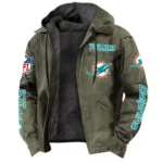South Squad Hooded Flannel Hoodie, Game Ready Flannel Hoodie NFL168101525032 - Green