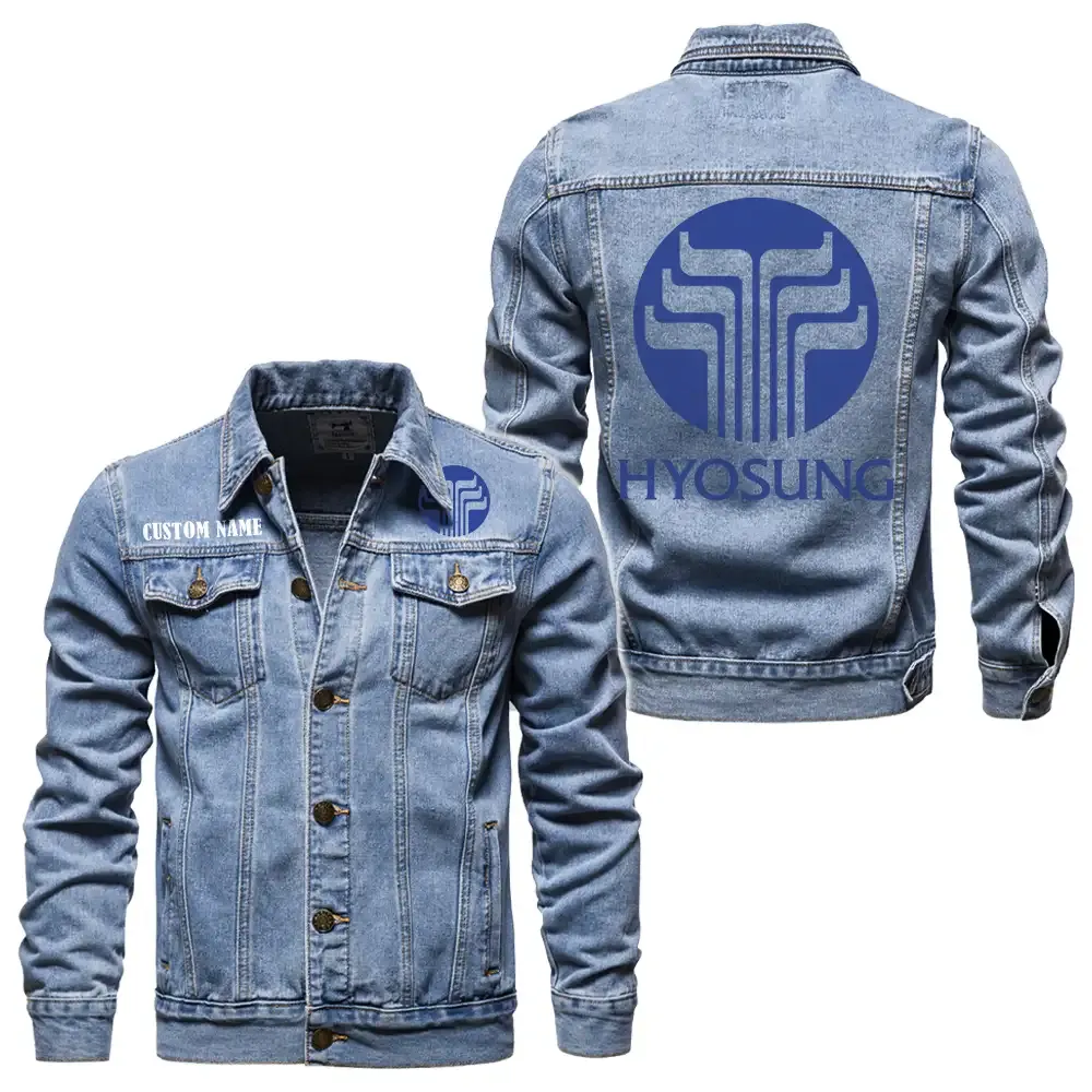 Adventure Street Bike Denim Jacket, Ride Bold in Denim CAR190 - Light Blue