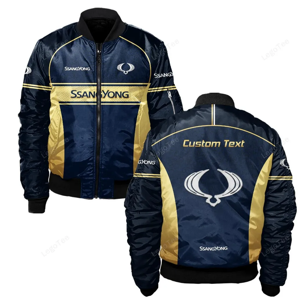 Adventure Utility Vehicle Bomber Jacket, Personalized Bomber Jacket Gear CAR137