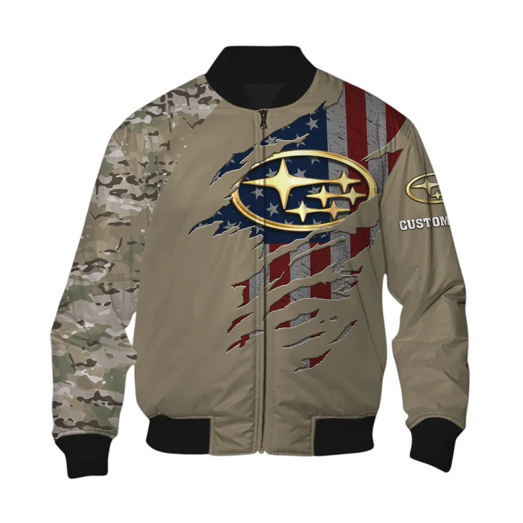 Adventure Wagon Bomber Jacket, Bomber Jacket Supporters Wear CAR460