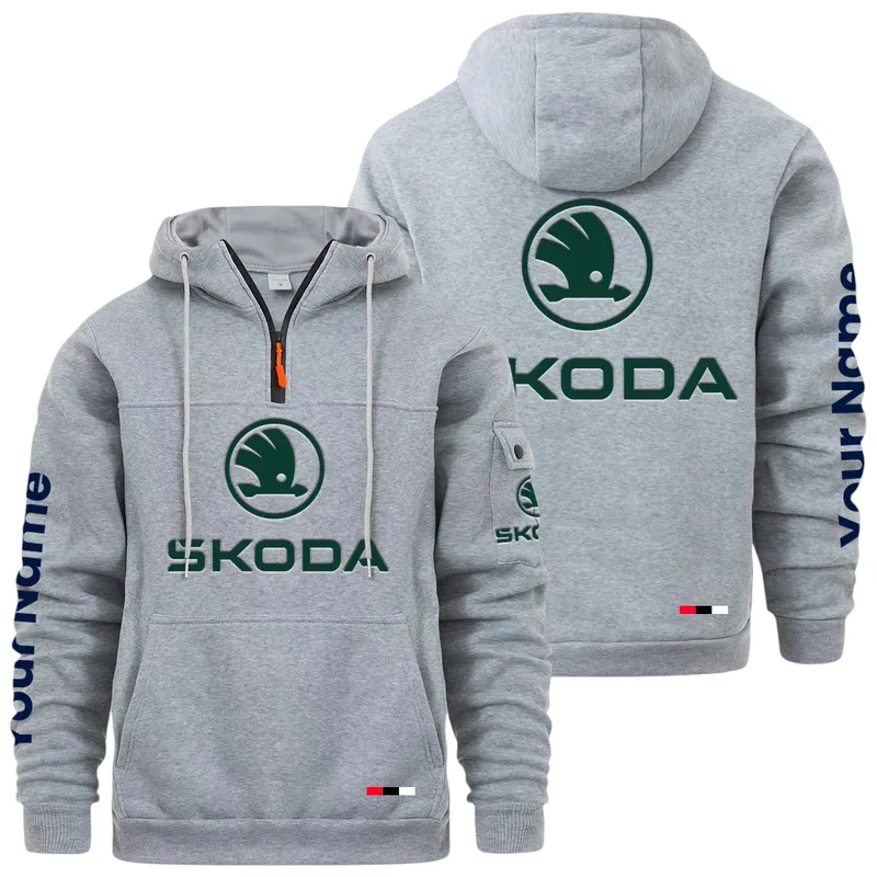 Affordable Ride Large Pocket Hoodie, Car Enthusiast Everyday Hoodie CAR514 - Light Gray