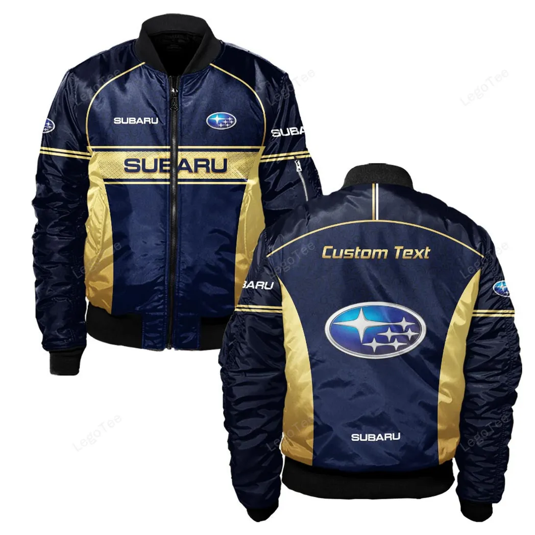All-Wheel Drive Car Bomber Jacket, Bomber Jacket Team Spirit CAR137