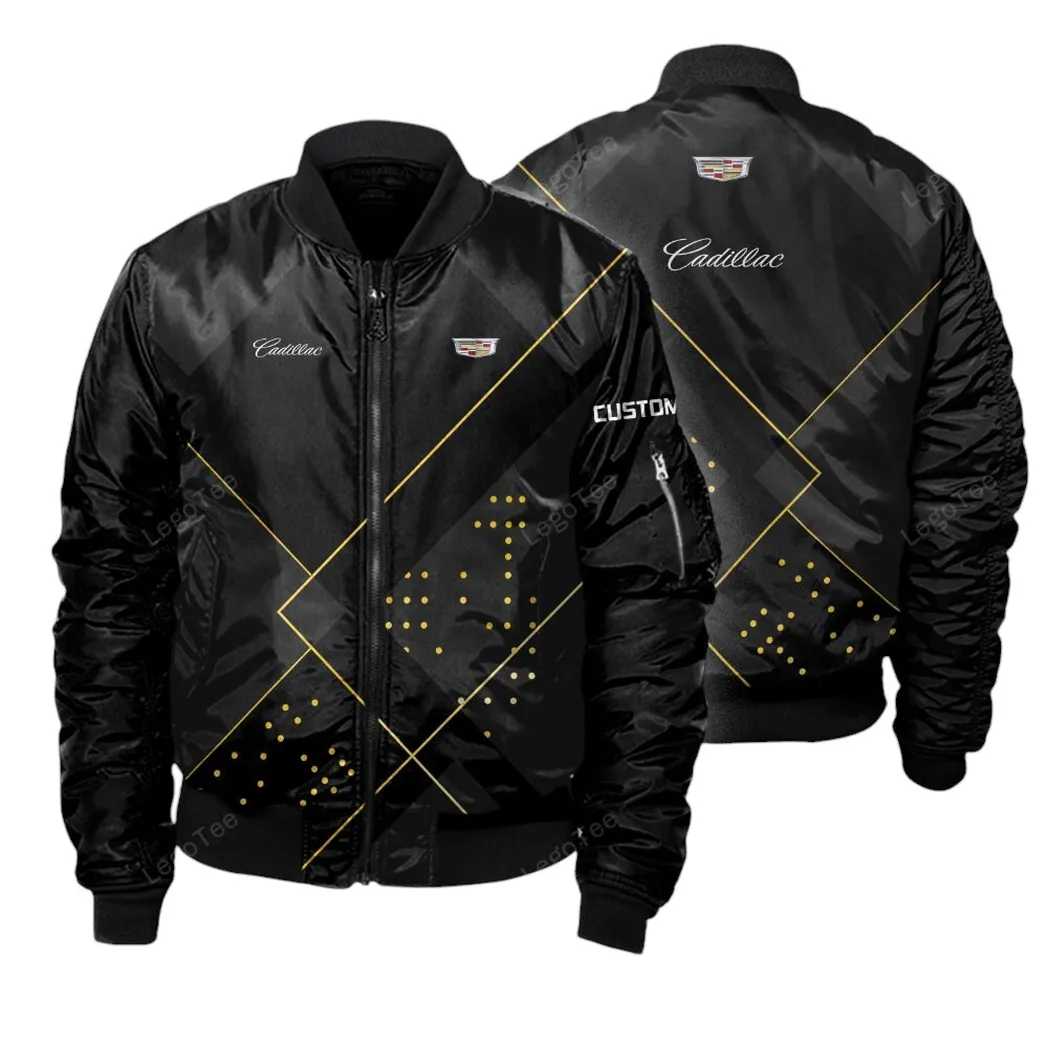 American Luxury Sedan Bomber Jacket, Team Bomber Jacket Custom CAR114