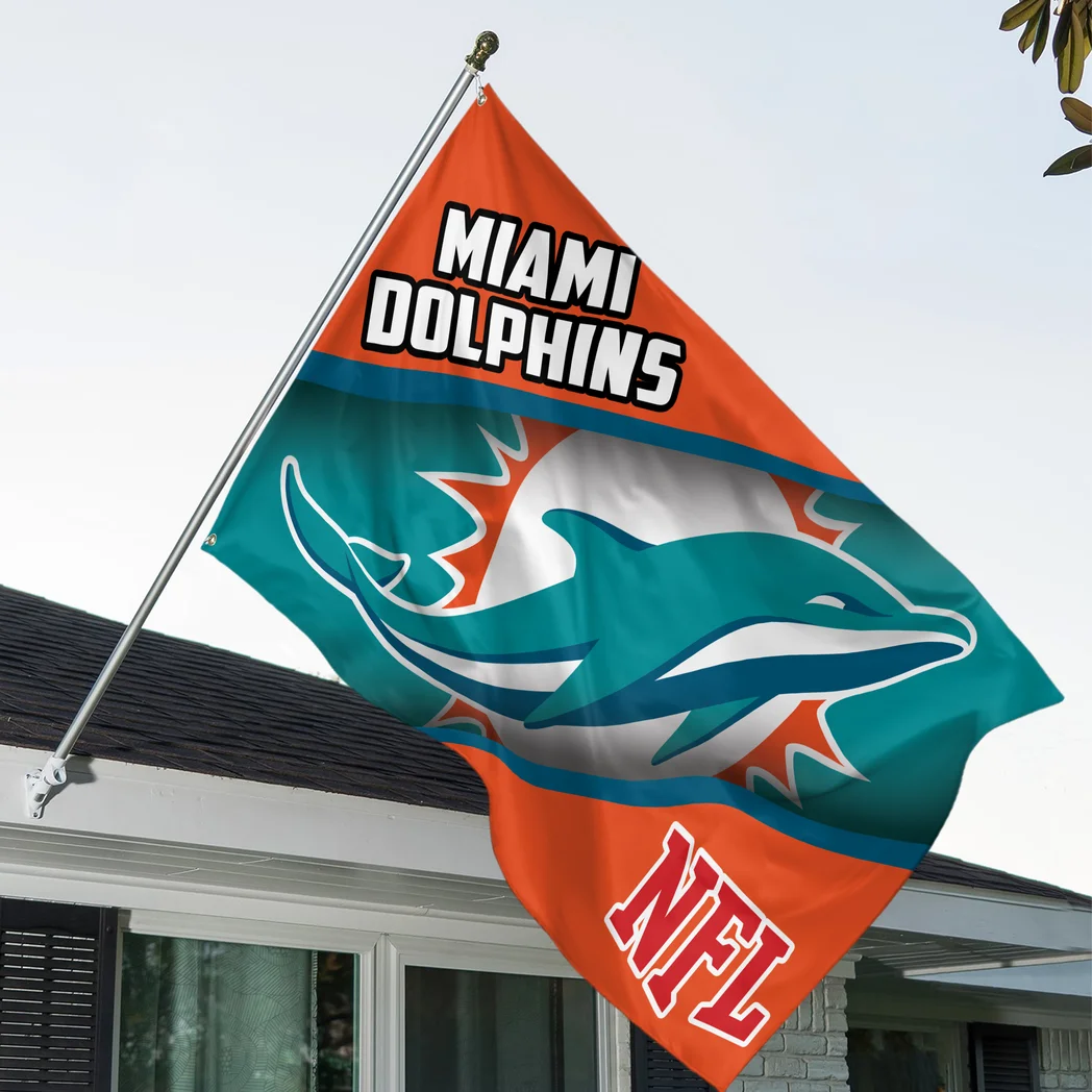 Aqua Pride Flag 3D Print, Personalized Stadium Flag HVN1172MD