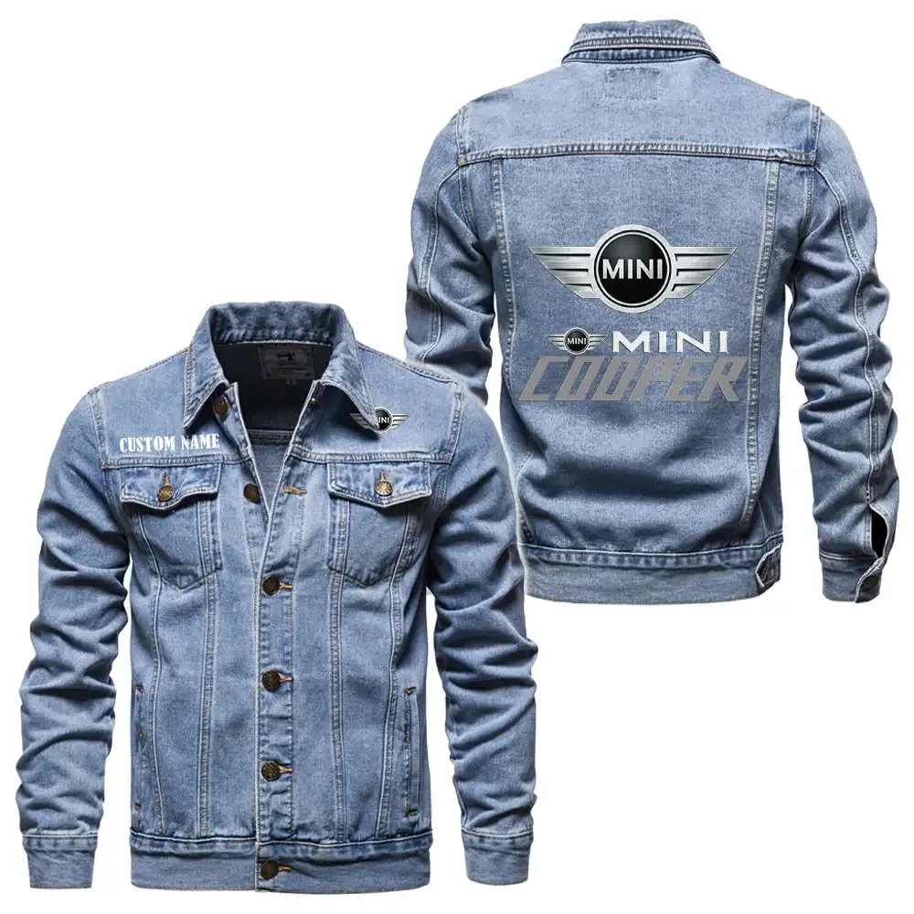 Auto City Adventurer Denim Jacket, Street Spirit Denim Jacket CAR190 - Light Blue