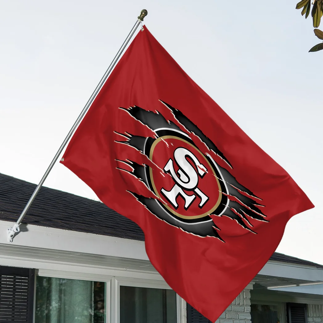 Bay Area Faithful Flag 3D Print, Game Day Victory Flag HVN1173SF