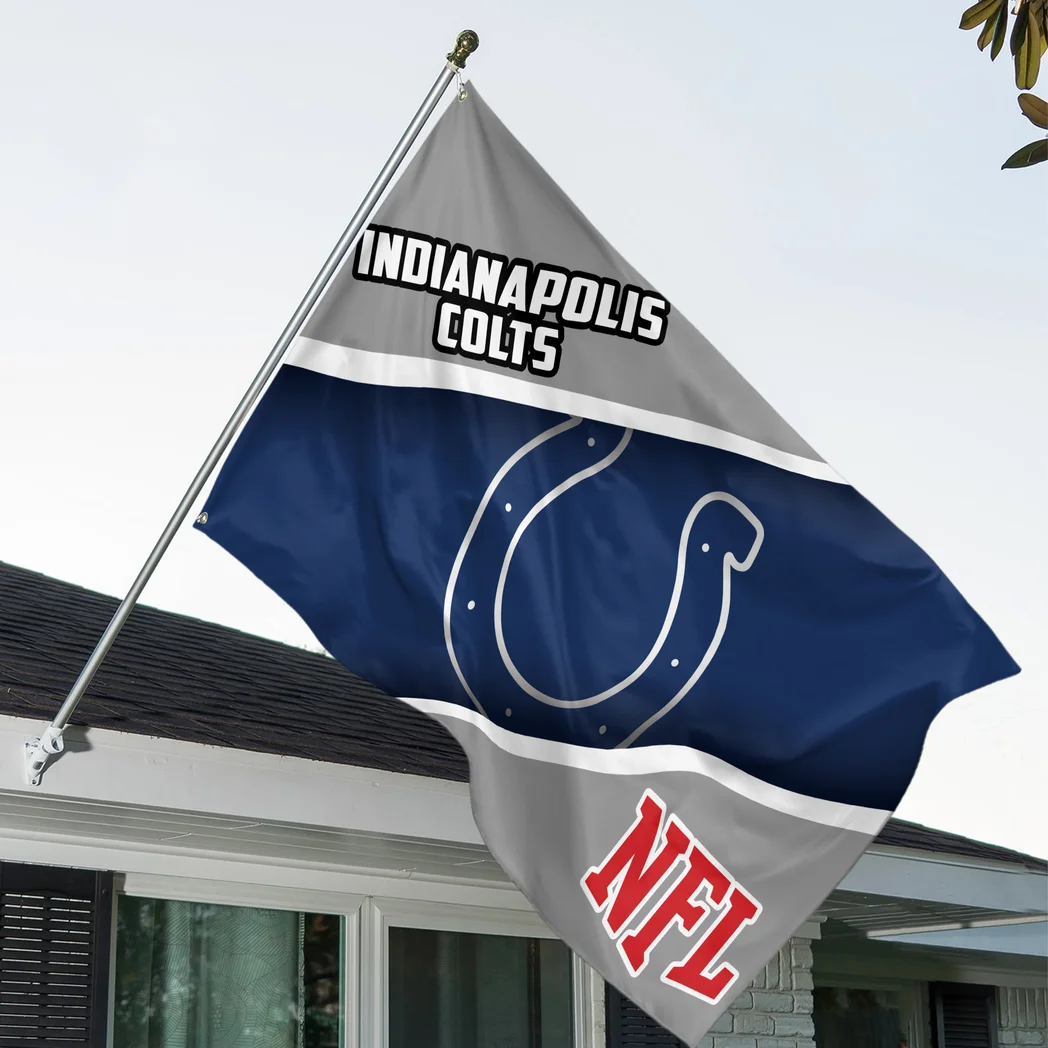 Blue Hooves Flag 3D Print, Game Ready Custom Flag HVN1172IC
