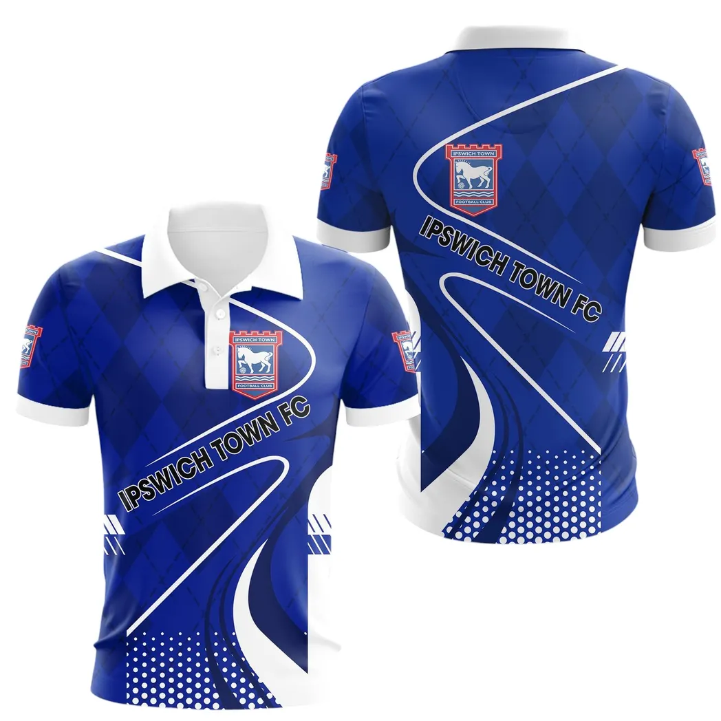 Blue Loyalists Polo Shirt, Premium Sport Fan Polo SPO191