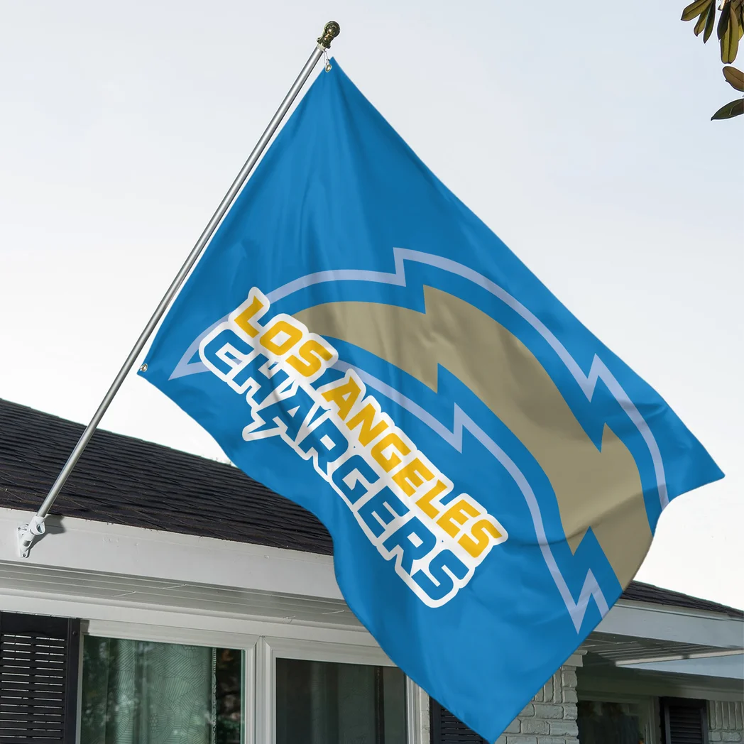 Blue Pride Flag 3D Print, Custom Game Day Flag HVN1171LC