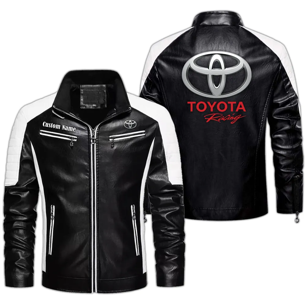 Bold Drive Men's Pu Leather Jacket, Rider Pride PU Jacket CAR040 - Black