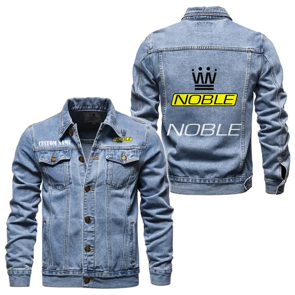 Bold Spirit Denim Jacket, Denim Spirit for Drivers CAR190 - Light Blue
