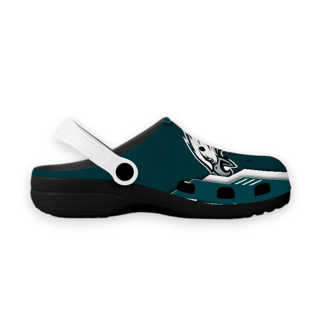 City Squad Clogs, Everyday Fan Clogs NFL201 - Black - Image 2