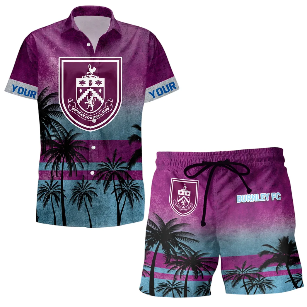 Claret Army Hawaiian Shirt Set, Athletic Style Hawaiian Outfit SPO060
