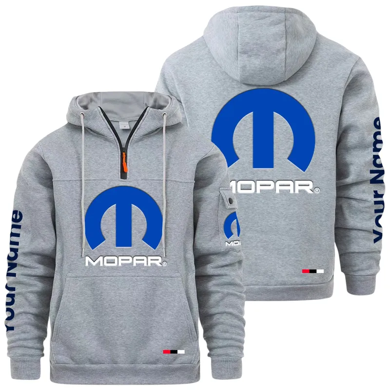 Classic Auto Fan Large Pocket Hoodie, Rider's Everyday Comfort Hoodie CAR514 - Light Gray