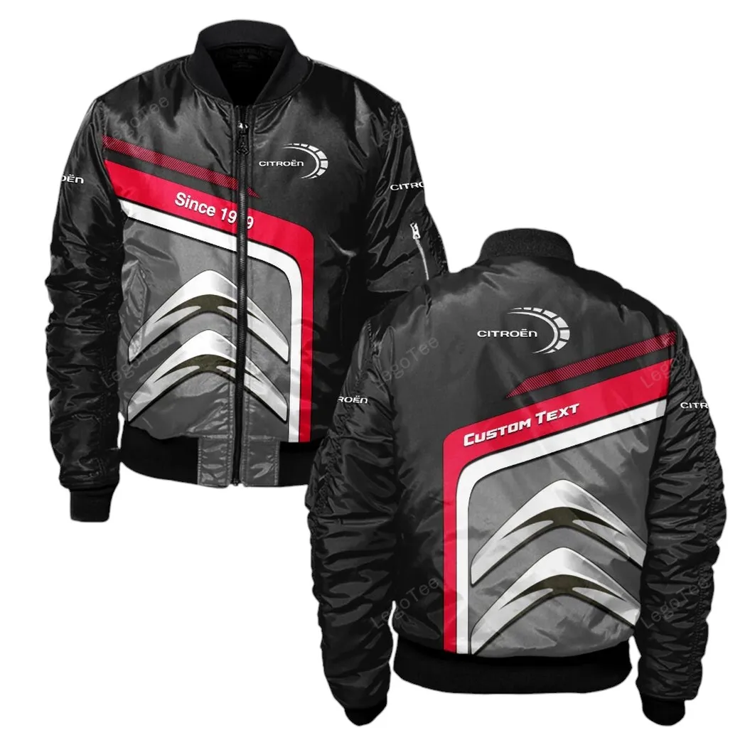 Comfortable Sedan Bomber Jacket, Bomber Jacket Match Day CAR111