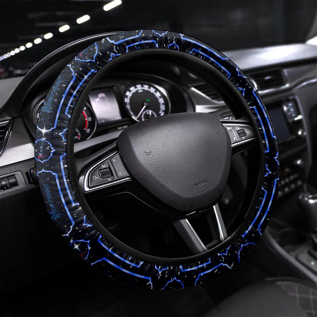 Compact Mower Steering Wheel Cover 3D Print, Driver's Essential Steering Cover CAR550 - Blue