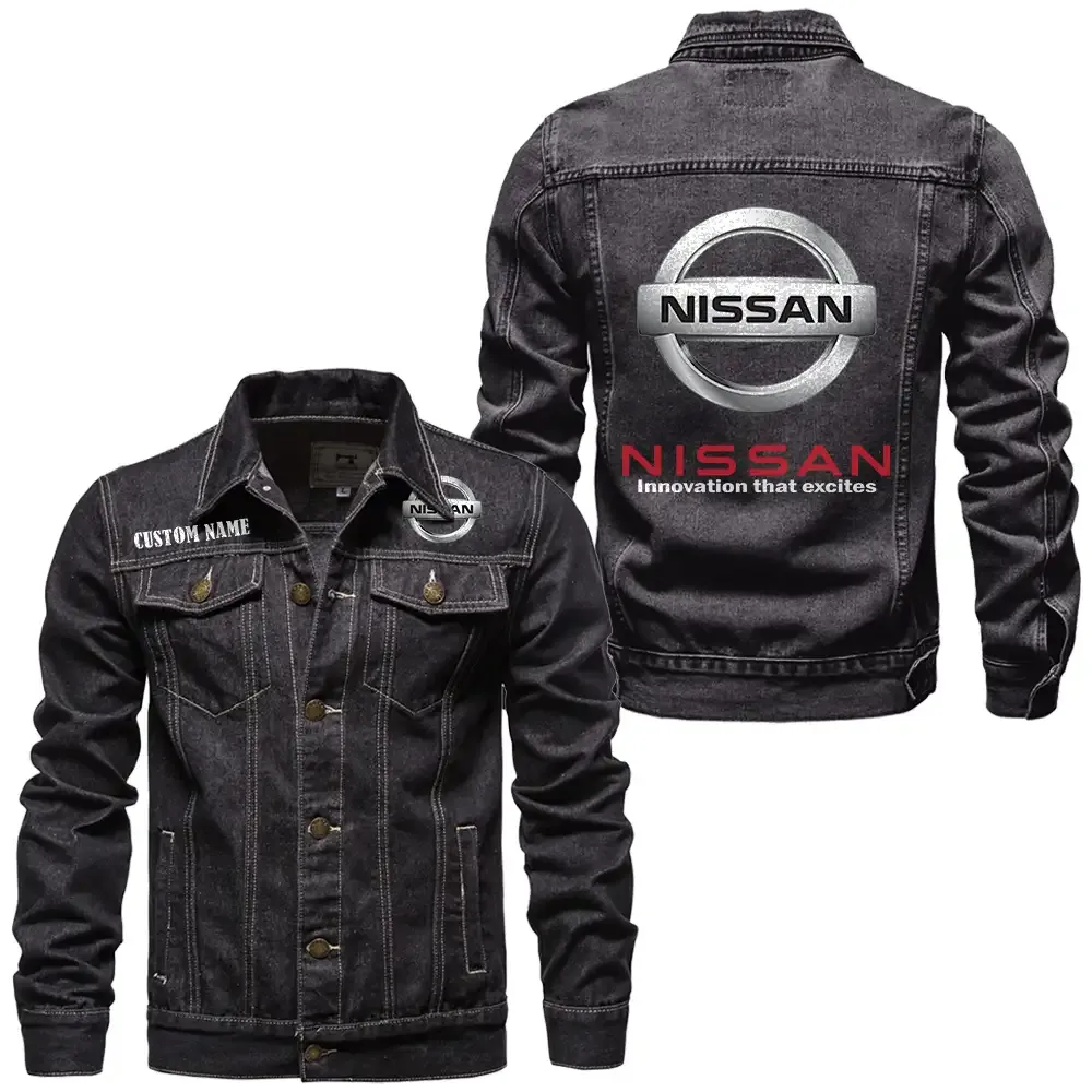 Crossover SUV Denim Jacket, Garage Life Denim Jacket CAR190 - Black