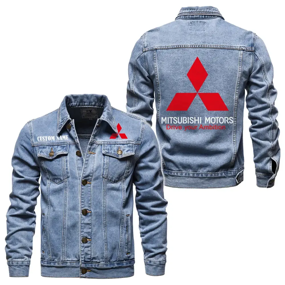 Crossover SUV Denim Jacket, Street Spirit Denim Jacket CAR190 - Light Blue