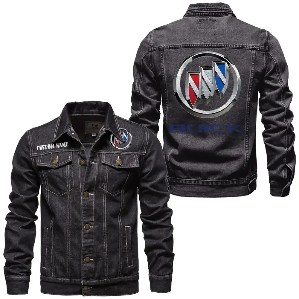 Crossover Vehicle Denim Jacket, Everyday Rugged Denim Jacket CAR190 - Black