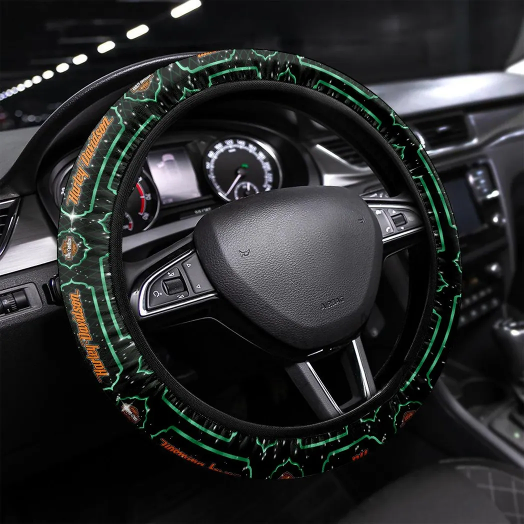 Cruiser Legend Steering Wheel Cover 3D Print, Smooth Ride Steering Cover CAR550 - Green