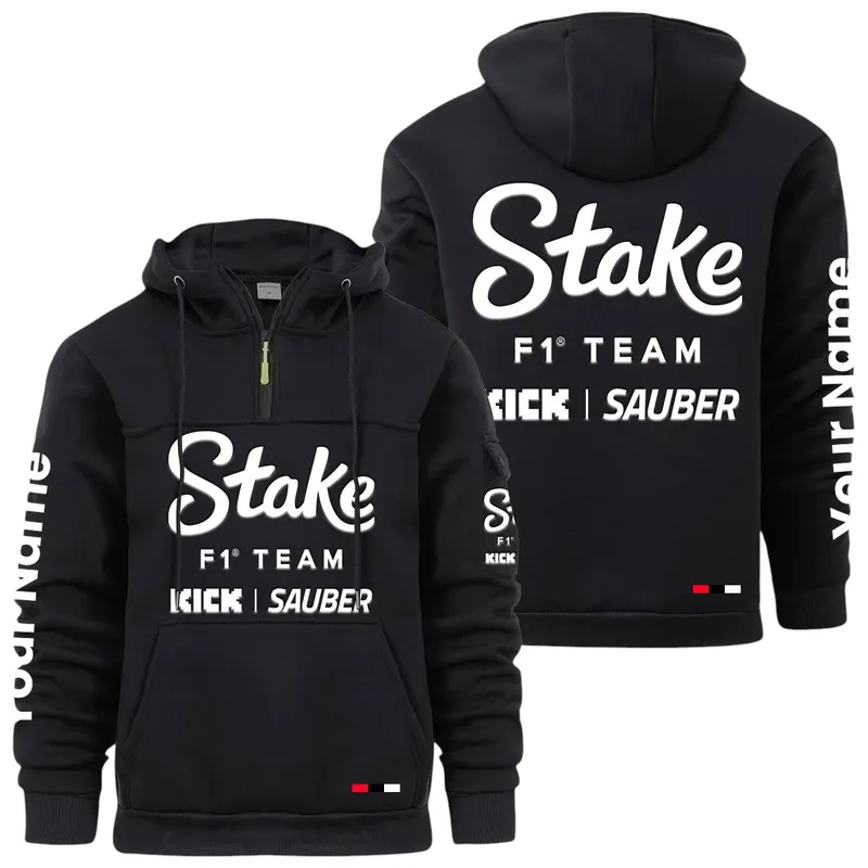 Cultural Motion Large Pocket Hoodie, Rugged Streetwear Car Hoodie CAR514 - Black