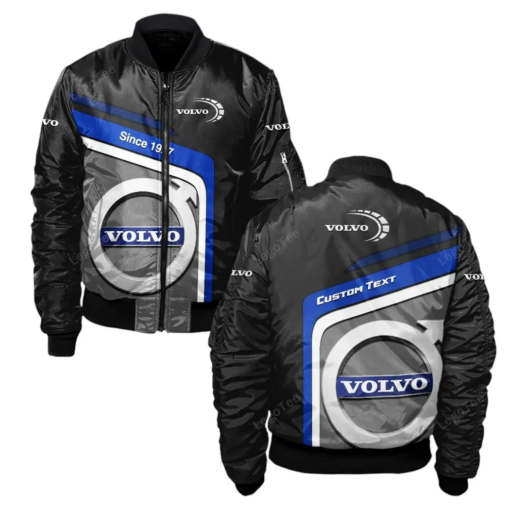 Durable Auto Brand Bomber Jacket, Personalized Bomber Jacket Gear CAR111