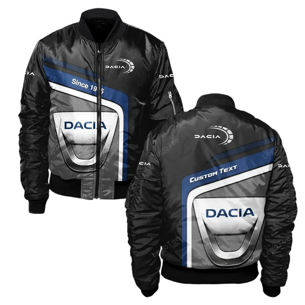 Dynatech Vehicles Bomber Jacket, Custom Sports Bomber Gear CAR111