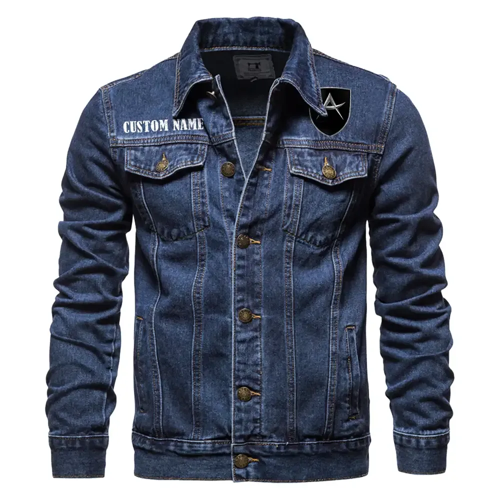 Engineered Wear Denim Jacket, Bold Denim for Riders CAR190 - Dark Blue