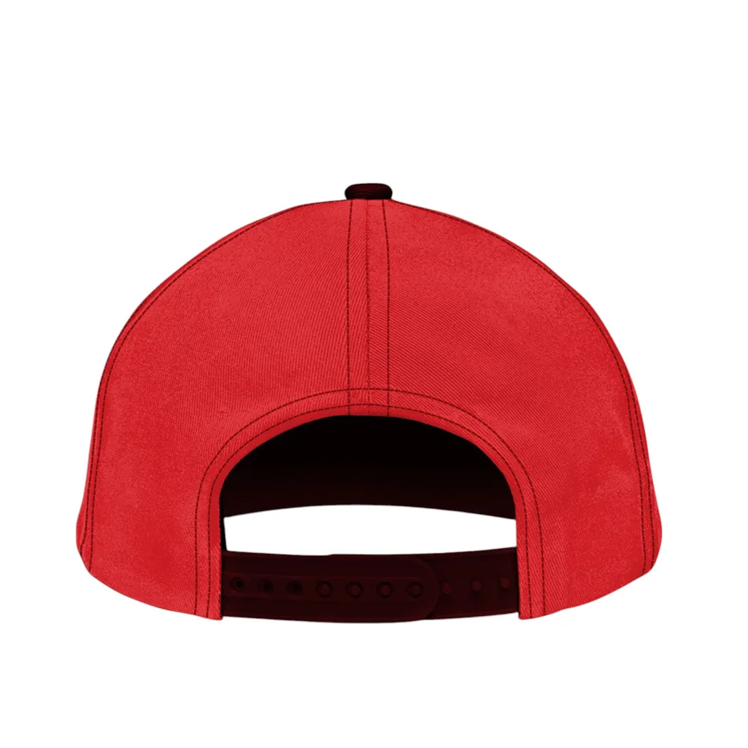 English Red Faithful Classic Cap, Sporty Style Everyday Ease SPO261 - Image 4