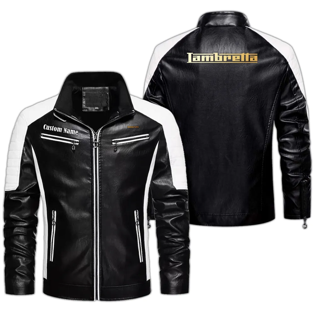 Everyday Ride Men's Pu Leather Jacket, Garage Life PU Jacket CAR040 - Black