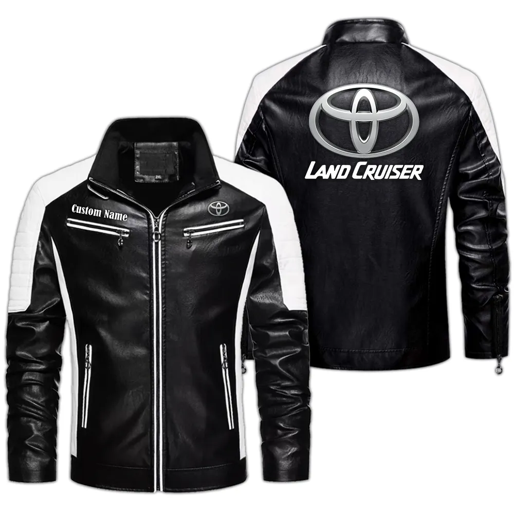 Everyday Tough Men's Pu Leather Jacket, Rider Lifestyle PU Leather CAR040 - Black