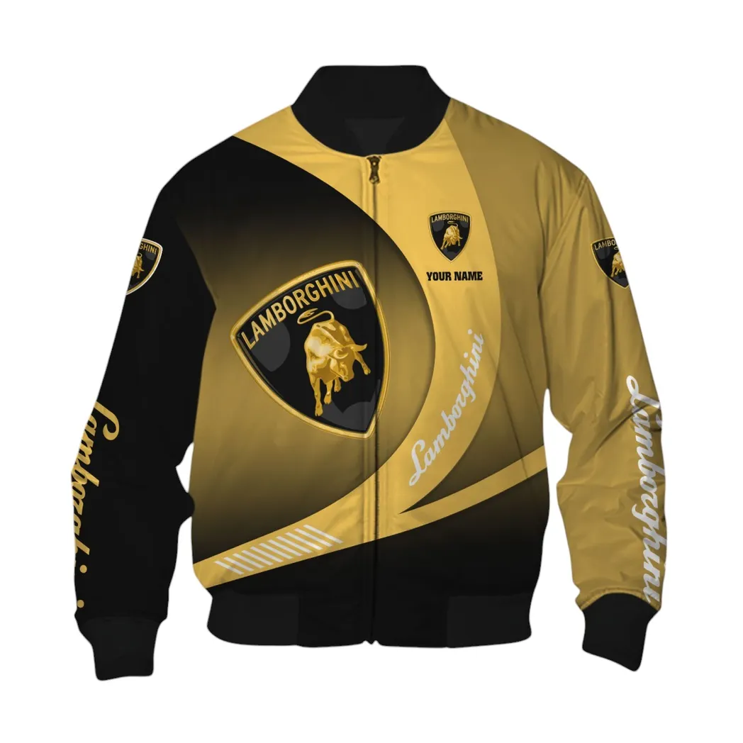 Exotic Sports Car Bomber Jacket, Personalized Bomber Jacket Gear CAR740