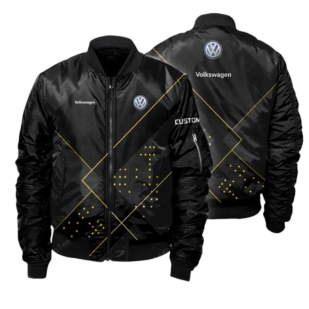 Family Car Bomber Jacket, Personalized Bomber Jacket Fans CAR114