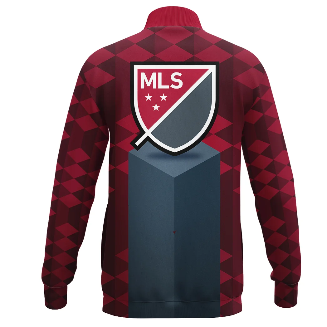 Fan Beat Stand Collar Jacket, Athletic Stretch Fan Comfort Jacket HVN1311TF - Image 3