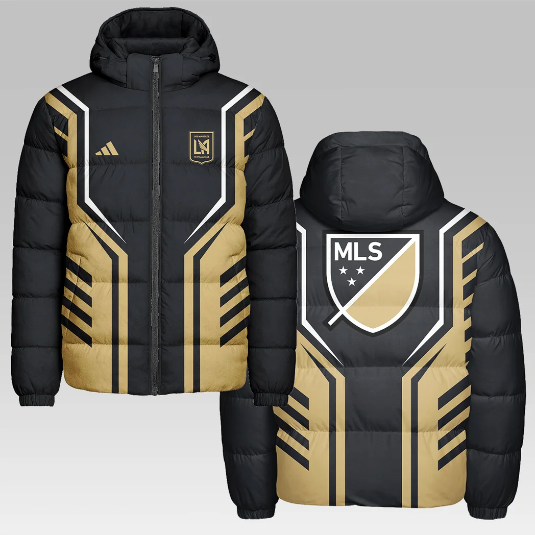 Fan Flow Hooded Cotton Jacket, Athletic Fit Fan Jacket HVN1310LA