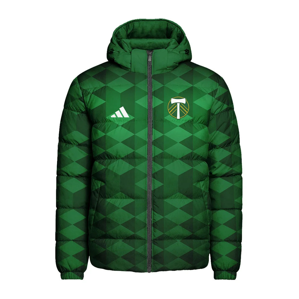 Fan Flow Hooded Cotton Jacket, Performance Warmth Fan Jacket HVN1311PT - Image 2