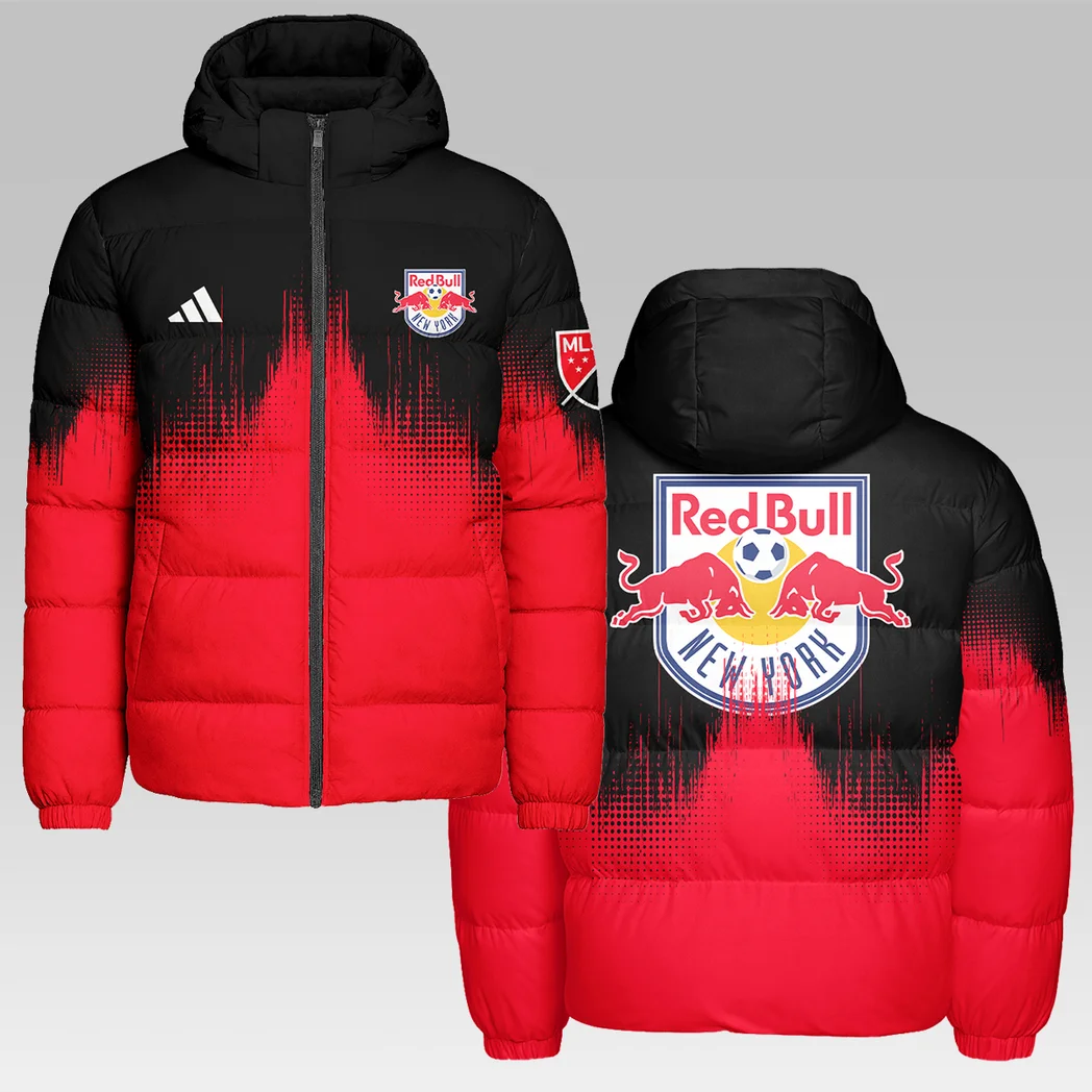 Fan Flow Hooded Cotton Jacket, Premium Sport Fan Puffer HVN1312NY