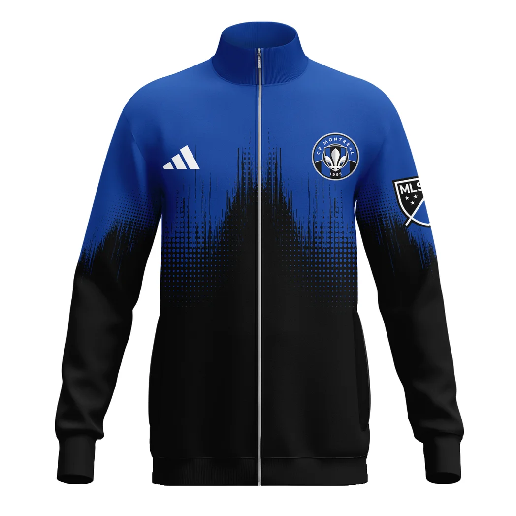 Fan Flow Stand Collar Jacket, Stylish Jacket for True Fans HVN1312MF - Image 2