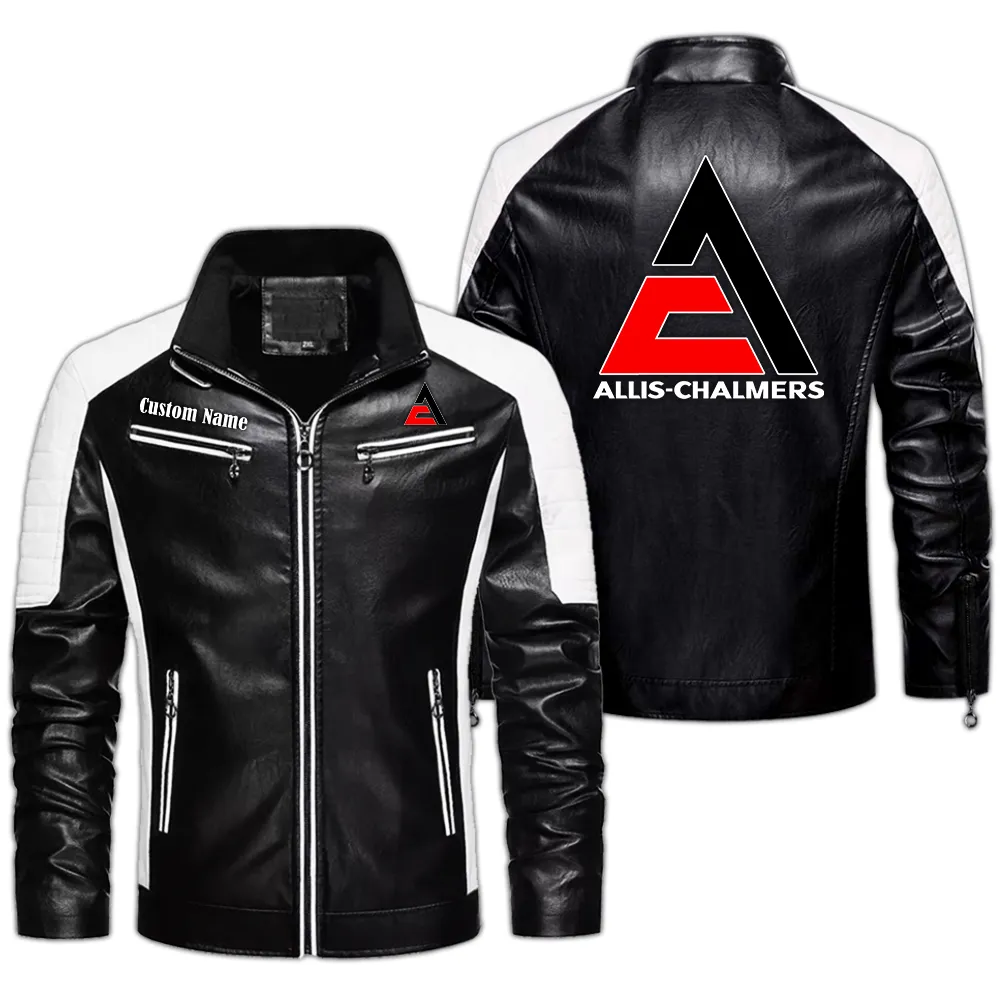 Field Tractor Men's Pu Leather Jacket, Road-Ready PU Leather Style CAR040 - Black