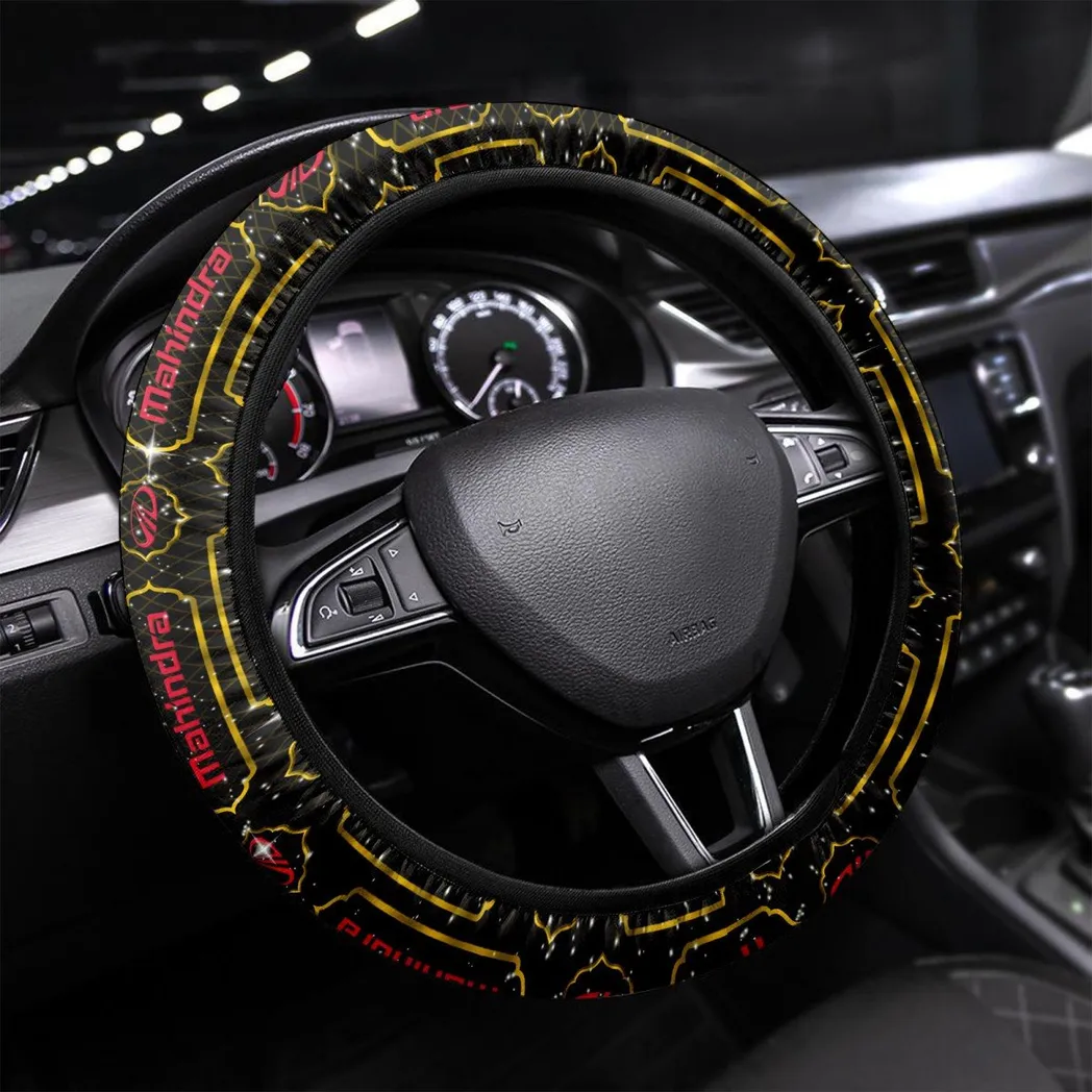 Field Work Tractor Steering Wheel Cover 3D Print, Performance Car Enthusiast Wheel Cover CAR550 - Yellow