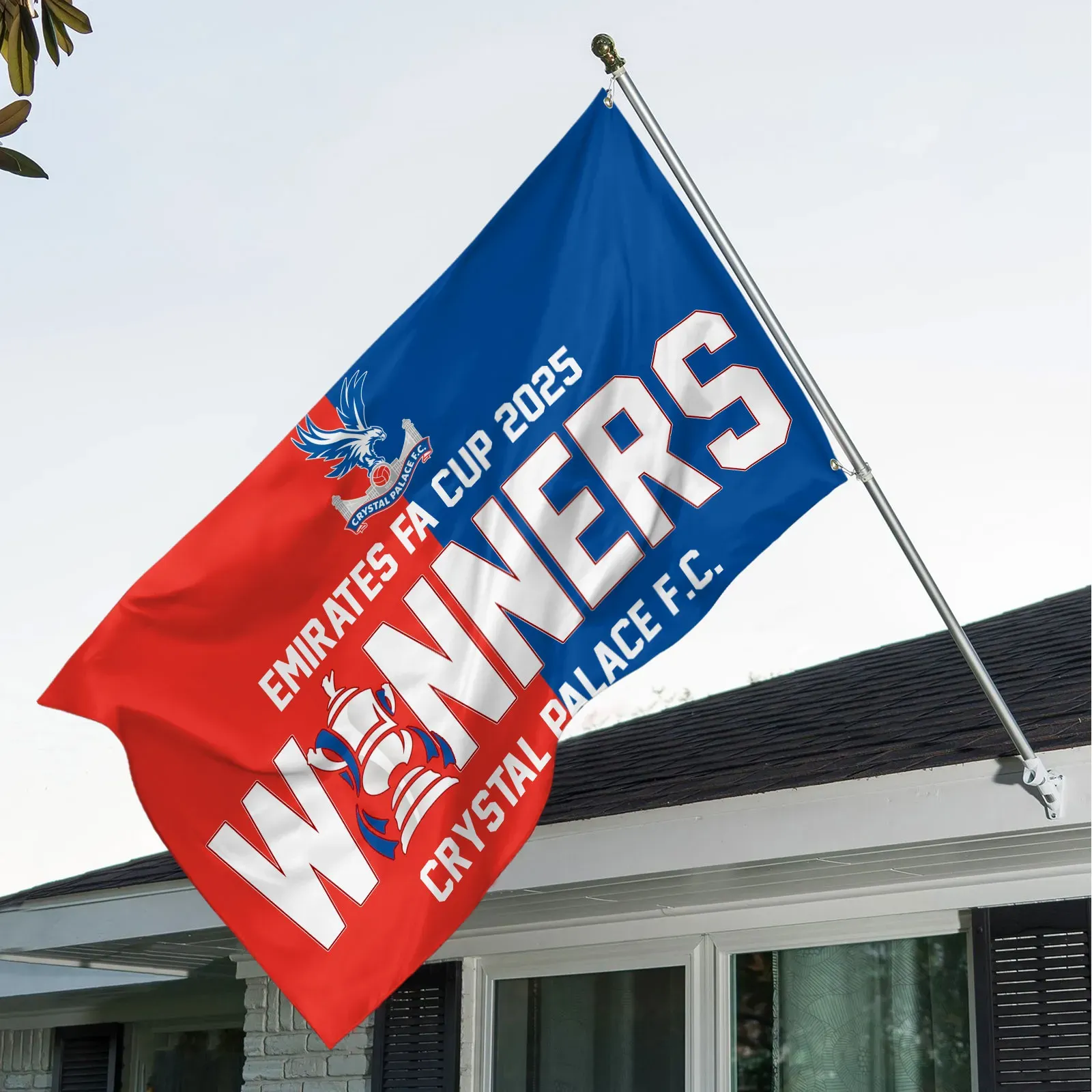Flying Spirit Flag 3D Print, Game Day Victory Flag FA0205