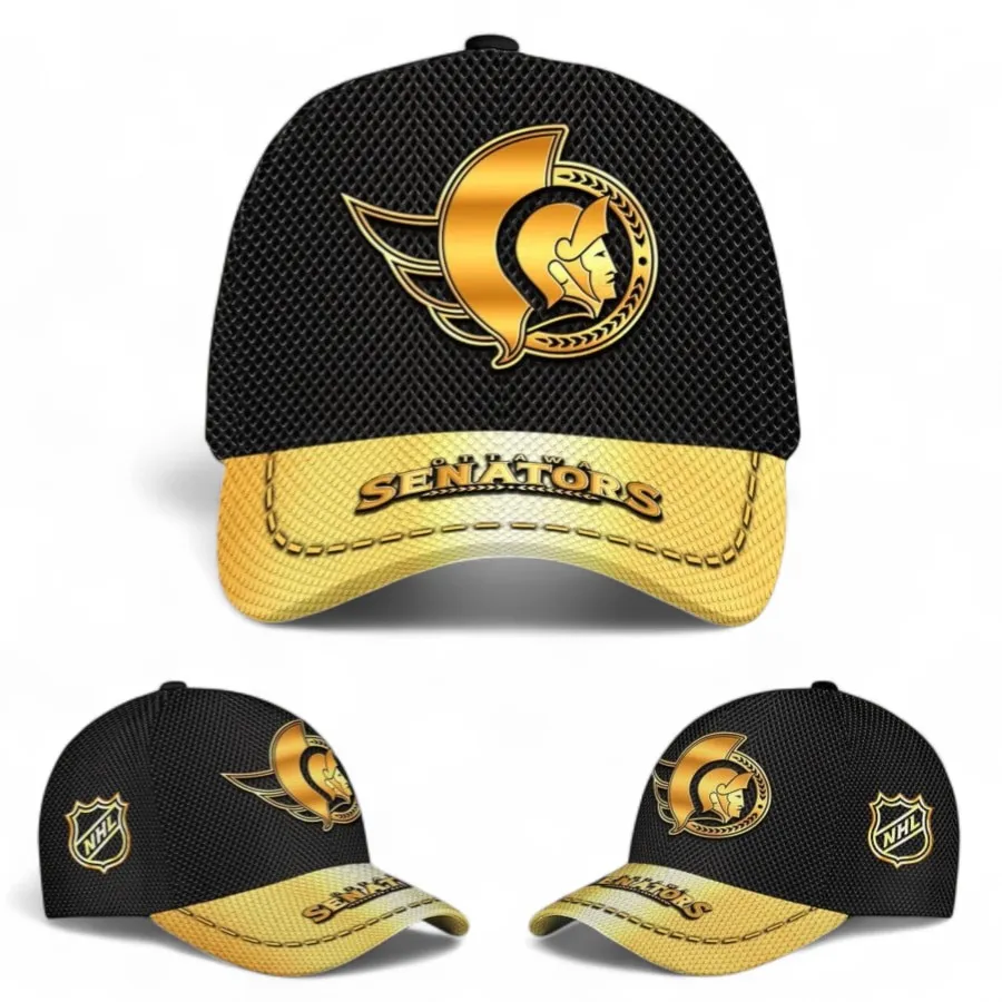 Frozen Guard Classic Cap, Sporty Cap Bold Identity NHL110 - Black