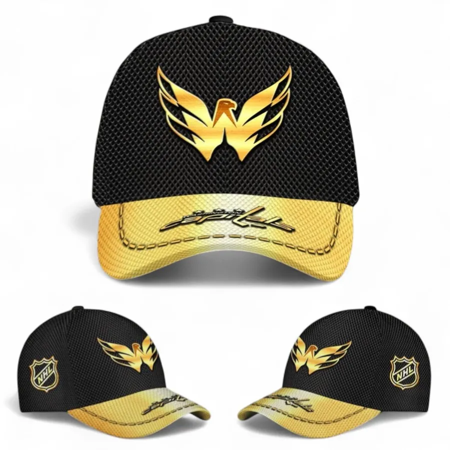 Game Edge Classic Cap, Bold Cap Play Hard NHL110 - Black