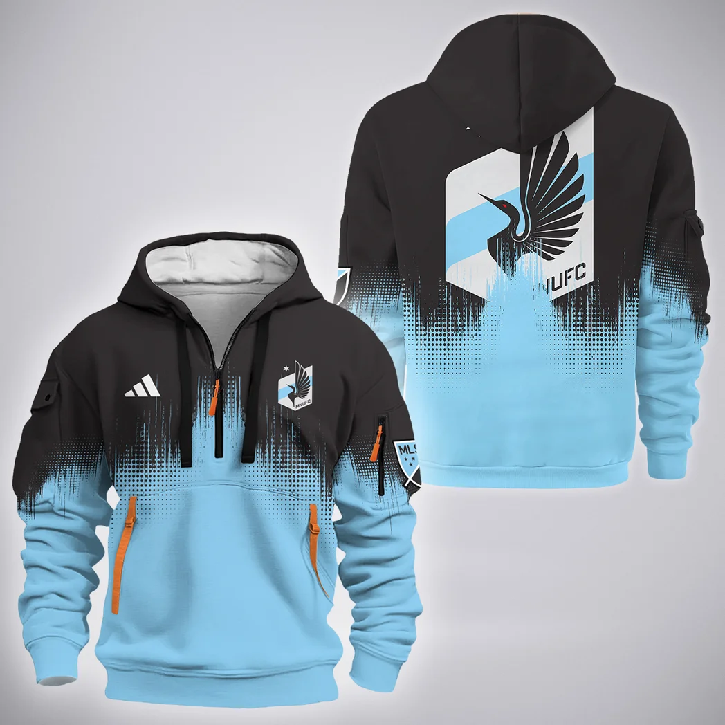 Game Rhythm Hoodie Half Zip 3D, Active Spirit Hoodie HVN1312MU