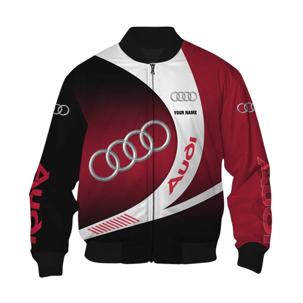 German Car Bomber Jacket, Bomber Jacket for Fans CAR740