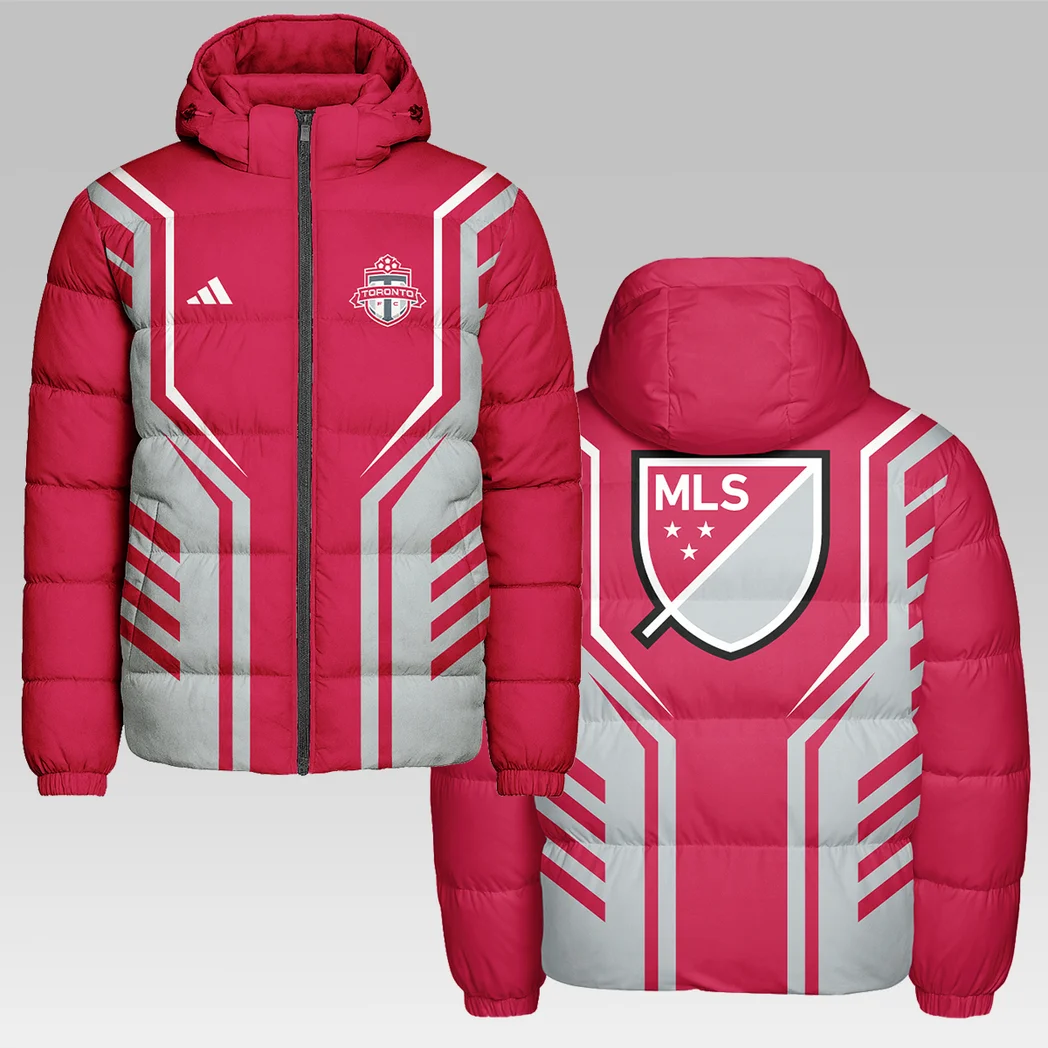 Goal Rising Hooded Cotton Jacket, Bold Spirit Supporter Coat HVN1310TF