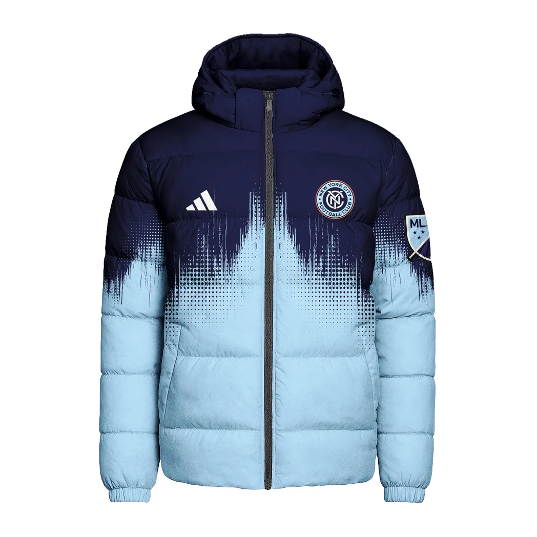 Goal Rising Hooded Cotton Jacket, Game Ready Warmth Gear HVN1312NY - Image 2