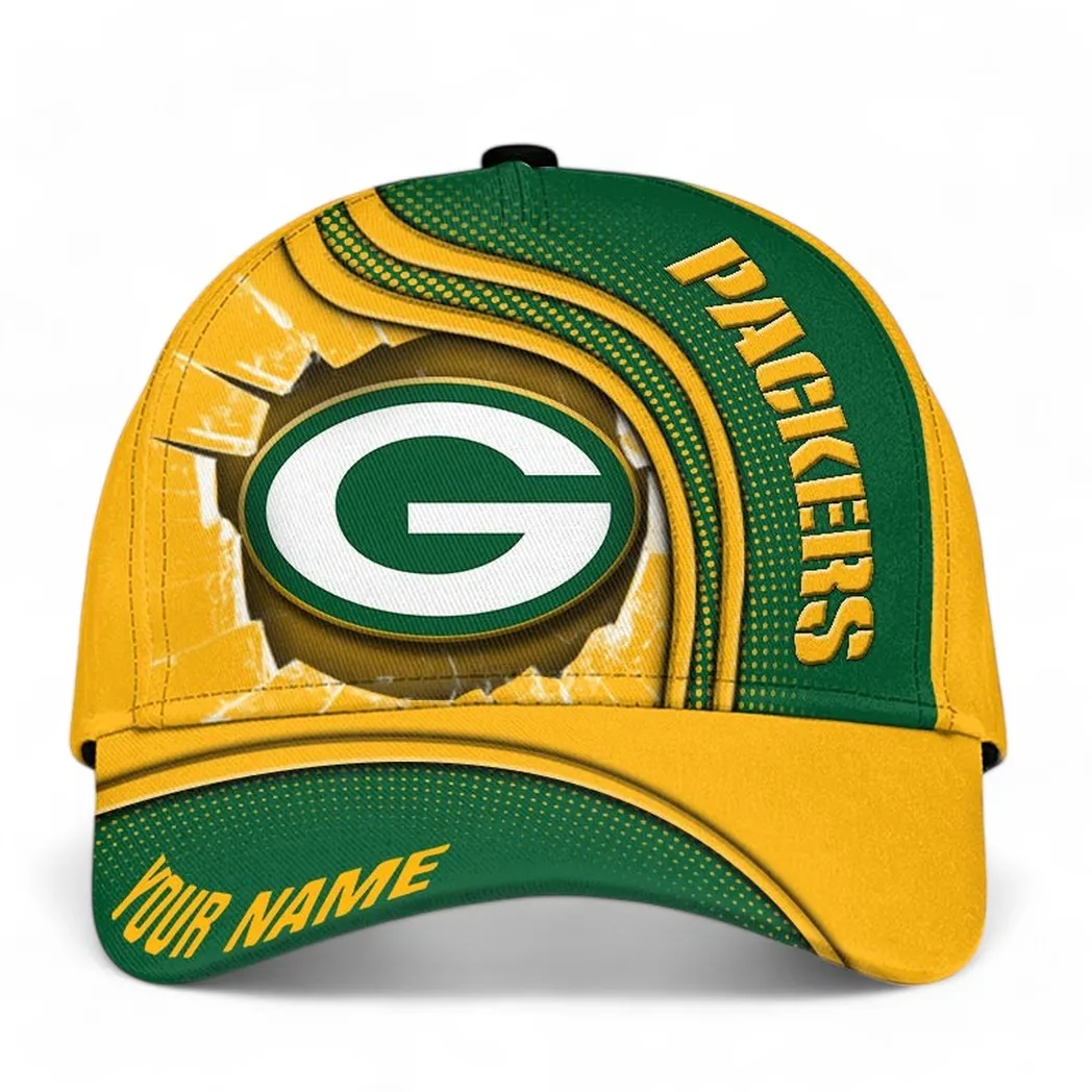 Gold Pride Classic Cap, Bold Cap Play Hard NFL021 - Image 2