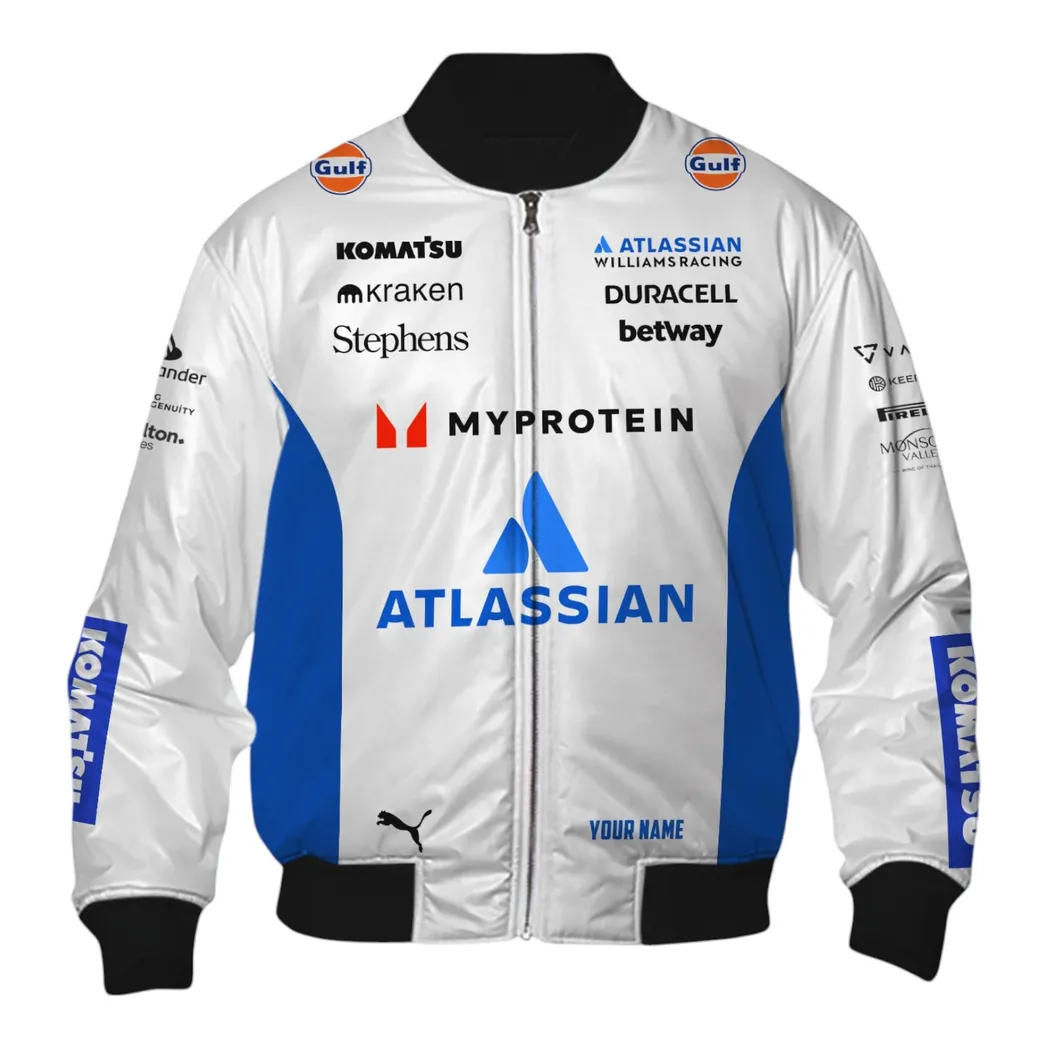 Grand Prix Team Car Bomber Jacket, Bomber Jacket Supporters Wear CAR418 - Image 2